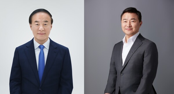 전영현 DS부문장 겸 메모리사업부장과 노태문 삼성전자 DX부문장 겸 MX사업부장. / 삼성전자