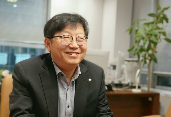 박성원 금융보안원장은 보안은 혁신을 막는 것이 아니라 금융권의 신뢰를 위한 기반이라고 말했다/한재희 기자 