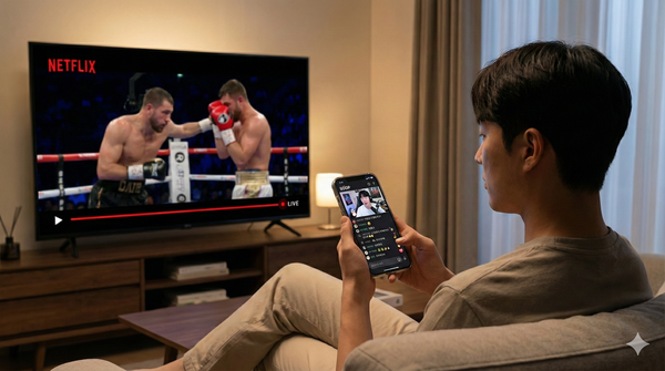 Alongside Official Broadcasts, “Chat Commentary”…How People Watch Sports on OTT These Days