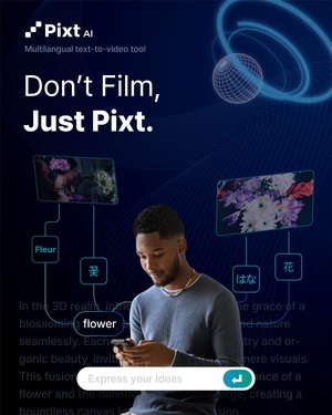 스톡폴리오, 2024 CES서 텍스트 마케팅 영상 변환 AI 플랫폼 'Pixt AI' 전시한... - 뉴스 썸네일 이미지