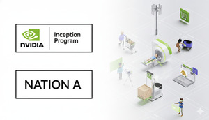 네이션에이, 엔비디아 인셉션 프로그램 선정 - 뉴스 썸네일 이미지