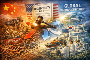 美생물보안법 통과에 내년 시장 대격변... K-바이오 호재 시작되나 - 뉴스 썸네일 이미지