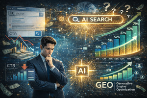 "AI 답변에 우리 회사는 언급되나"... 클릭 없는 검색 시대, GEO가 뜬 이유 - 뉴스 썸네일 이미지