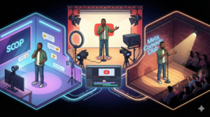 방송 떠난 K코미디, 유튜브·개인방송으로 무대 옮겼다 - 뉴스 썸네일 이미지