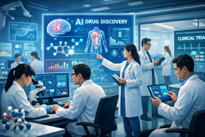 임상 영향력 확대된 '인공지능'... K-바이오, AI 신약 개발 어디까지 왔나 - 뉴스 썸네일 이미지