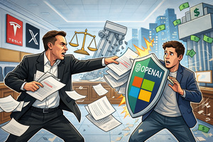 오픈AI “일론 머스크, 재판 직전 법적 기습”