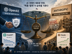 오픈AI는 확장, 앤트로픽은 통제… 美 정부·이용자 선택 갈렸다