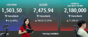 코스피, AI 훈풍 7400선 탈환… 코스닥과 동반 매수 사이드카