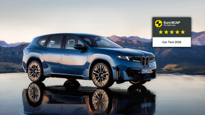 BMW iX3, 강화된 유로 NCAP서 최고 안전등급 획득