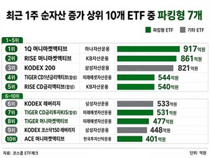 증시 흔들리자 단기자금 피신… ‘레버리지’ 대신 ‘파킹형’ ETF