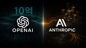챗GPT 이용자 10억 달성… 오픈AI, 앤트로픽과 AI 2강 혈투