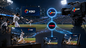 CJ ENM, 2031년까지 KBO 유무선 중계권 독점 확보