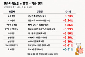 연금저축펀드 잘나가는데… 보험은 불장에도 뒷걸음질