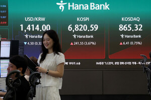 코스피, 외인·기관 ‘쌍끌이’ 6800선 회복… 삼전닉스 강세
