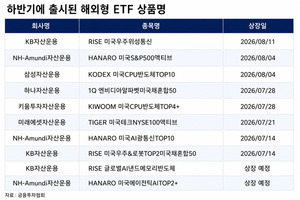 변동성 장세 피곤하다면… 해외형 ETF 상품 출시 우후죽순
